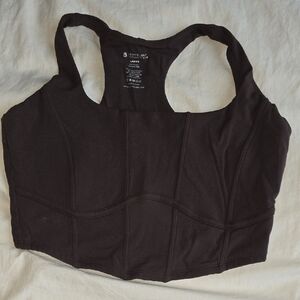 BuffBunny Brown Crop Top